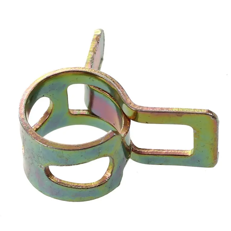 Новый 10 шт. закругленный зажим фиксации нержавеющей толщиной и шланг трубы 7