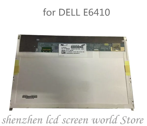14 1 &quotWXGA светодиодный дисплей LTN141AT16 B141EW05 V5 N141I6 D11 LP141WX5 TPP1 для DELL E6410 E5410 ЖК
