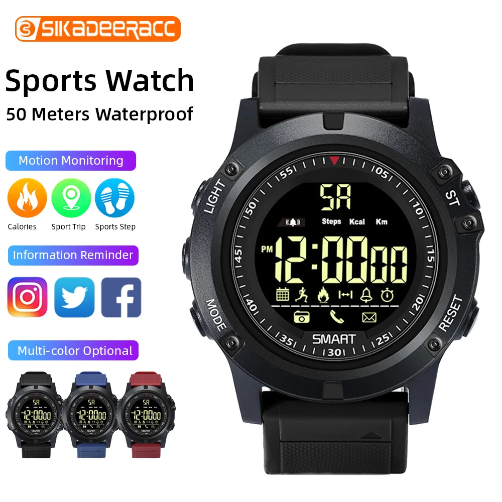 Умные часы EX17S с шагомером монитором сна вызовом сообщением напоминанием фитнес