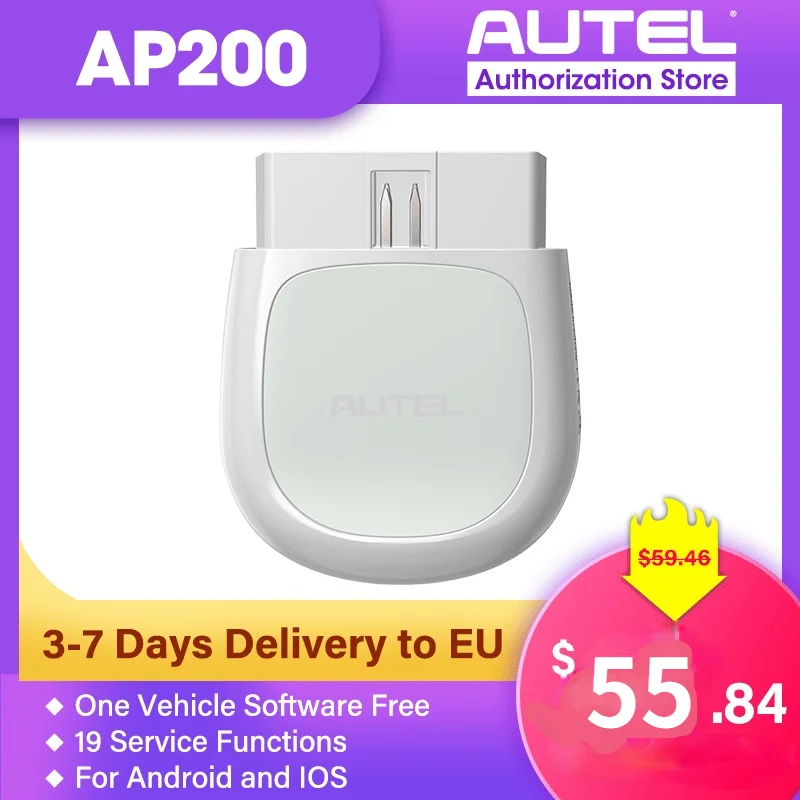 

Autel AP200 OBD2 Scanner Automotivo OBD 2 TPMS Code Reader Car Diagnostic Tool PK Thinkcar Thinkdiag Easydiag PK AP200M MK808