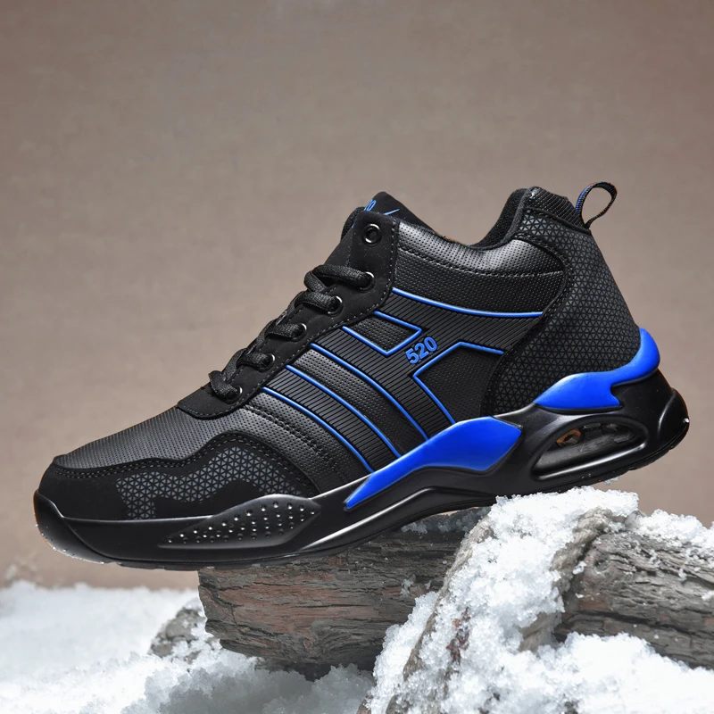 

Autumn 2021 Male Sneakers Outdoor Winter Men's Boots Casual Shoes High Quality Waterproof Snow Ankle Boots For Men Work Shoes