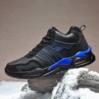 Осень 2021, мужские кроссовки, уличные, зимние мужские ботинки, повседневная обувь, высококачественные водонепроницаемые снежные ботинки для мужчин, Рабочая обувь