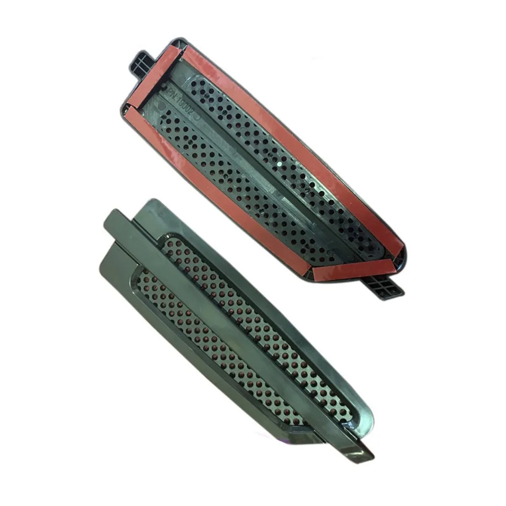 

2pcs Universal Car Side Gill Vent Decoration Sticker Hood Vent Sticker Black Exterior Accessories Car Stickers