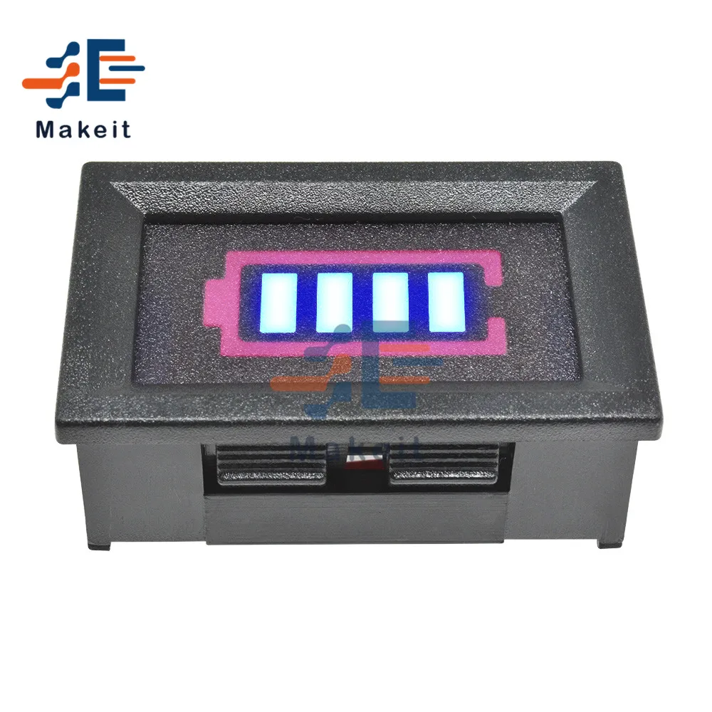 1S/2S/3S/4S/5S/6S/7S 12 6 в 18650 Li po литий ионный Батарея Ёмкость индикатор с оболочкой