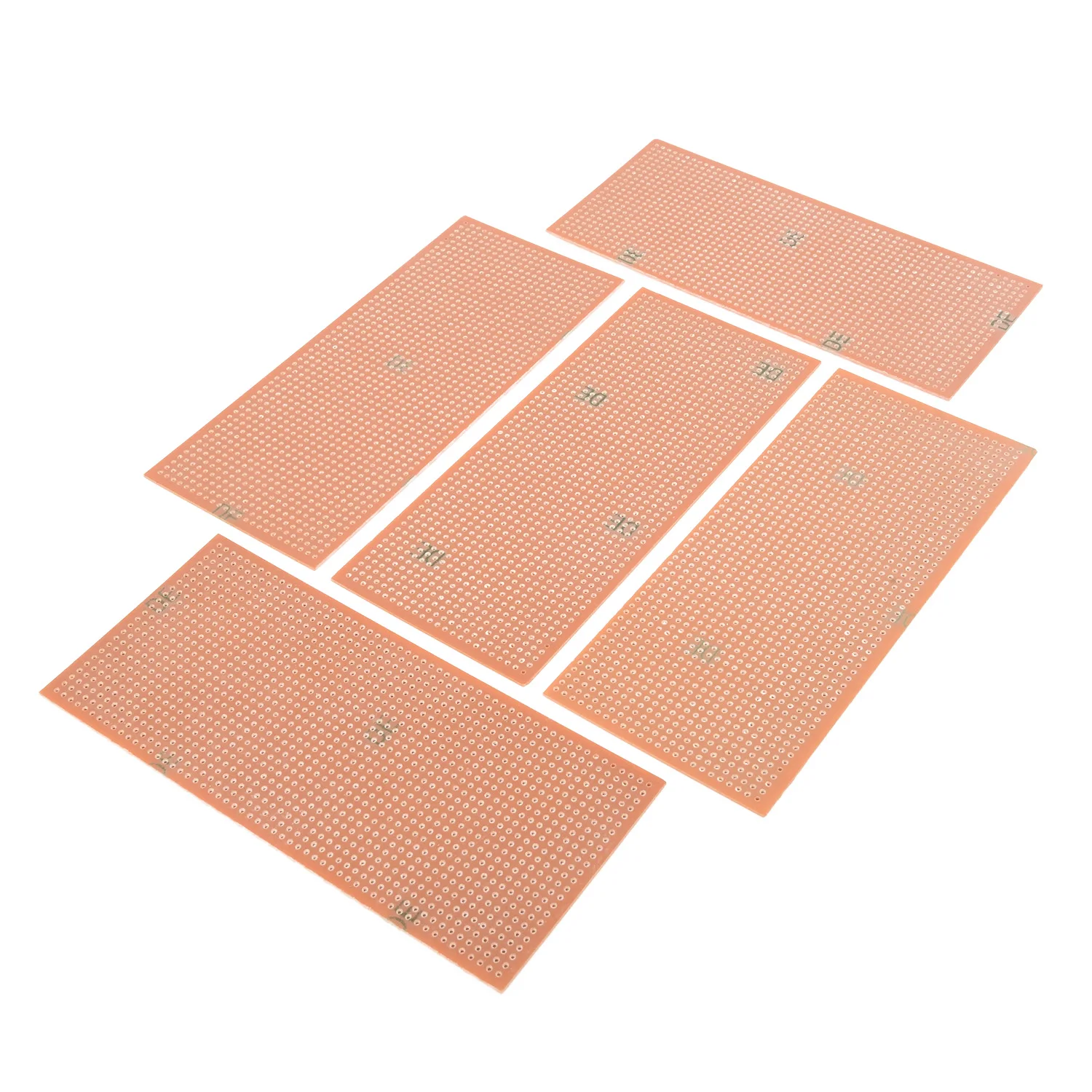 5 шт. Stripboard Veroboard односторонний прототип печатной платы 6 5x14 см|Детали