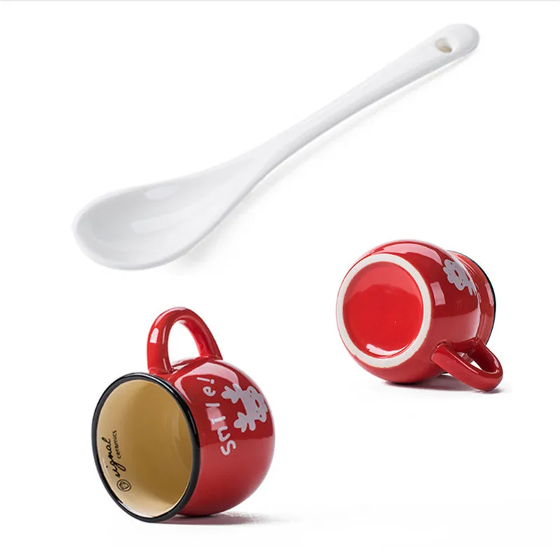 1 шт. креативная Милая керамическая кружка случайные разные стили Мультяшные