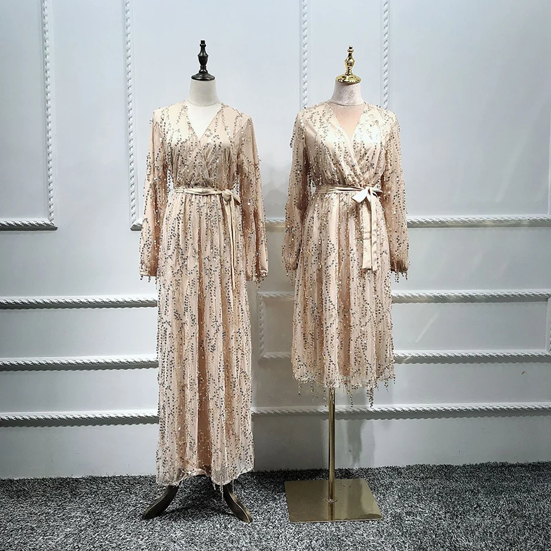 Блесток абайя Турция исламский, Арабский мусульманский хиджаб платье Caftan Дубай Кафтан Morocco Tesettur Elbise одеяние мусульмане Longue Vestidos