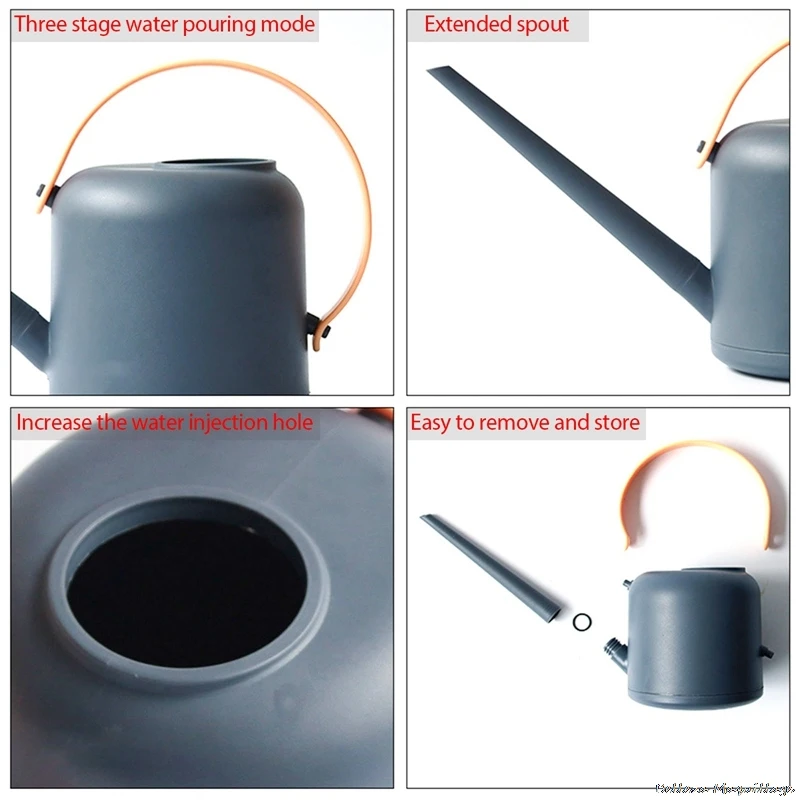 

1.8L Practical Long Mouth Water Cans Home Plant Pot Bottle Watering Device Control Water Output Meaty Bonsai Garden Tool