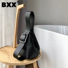 BXX летняя элегантная однотонная сумка через плечо с цепочкой для женщин, брендовая дизайнерская роскошная женская сумка для путешествий и сумочка HE122