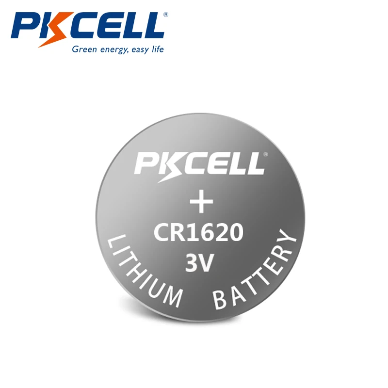 30Pcs/6Pack PKCELL CR1620 3V Lithium Battery CR 1620 Li-ion Button Cell | Электроника