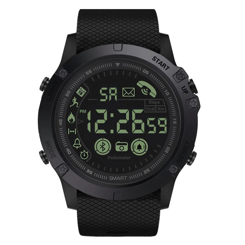 Флагманский прочные умные часы, спортивные Смарт-часы 33-месяц в режиме ожидания 24h мониторинг Смарт-часы для IOS и Android# H40