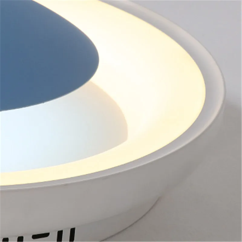 

Led Lamp Lighting Modern Minimalist Living Room Light Creative Round LED Ceiling Light Bedroom Restaurant Personality Lamps