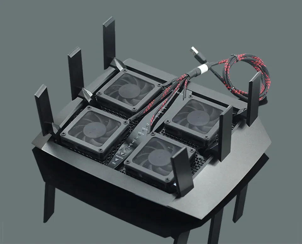 R8000 вентилятор радиатора Nighthawk X6 R7900P ASUS AC5300 маршрутизатор Вентилятор охлаждения