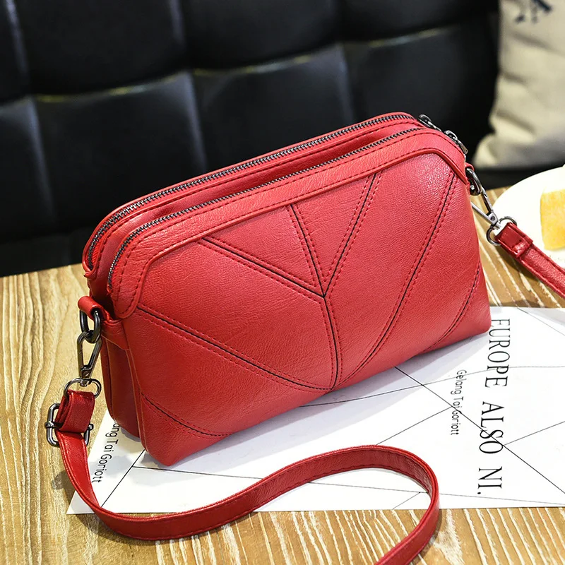 

2021 High Quality Women Handbag Luxury Messenger Bag Soft pu Leather Shoulder Bag Fashion Ladies Crossbody Bags Female Bolsas