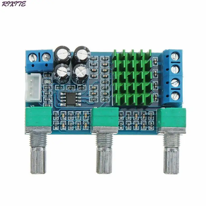 XH-M567 TPA3116D2 двухканальный стерео цифровой аудио усилитель высокой мощности DC 12V до