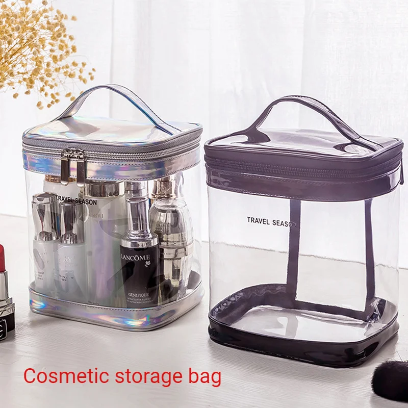 

Waterproof Cosmetic Storage Bag PVC Wash Bag Transparent Travel Storage Bag