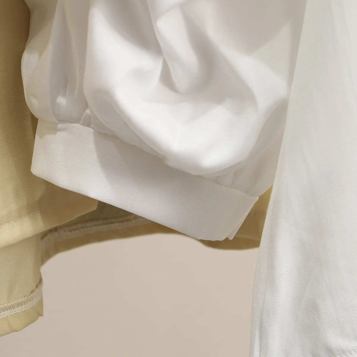 

Spring 2021 Women Blouse Plus Size Fashion Casual Clothes Female Tops False Two Pieces LANTERN SLEEVES Camisa De Las Mujeres