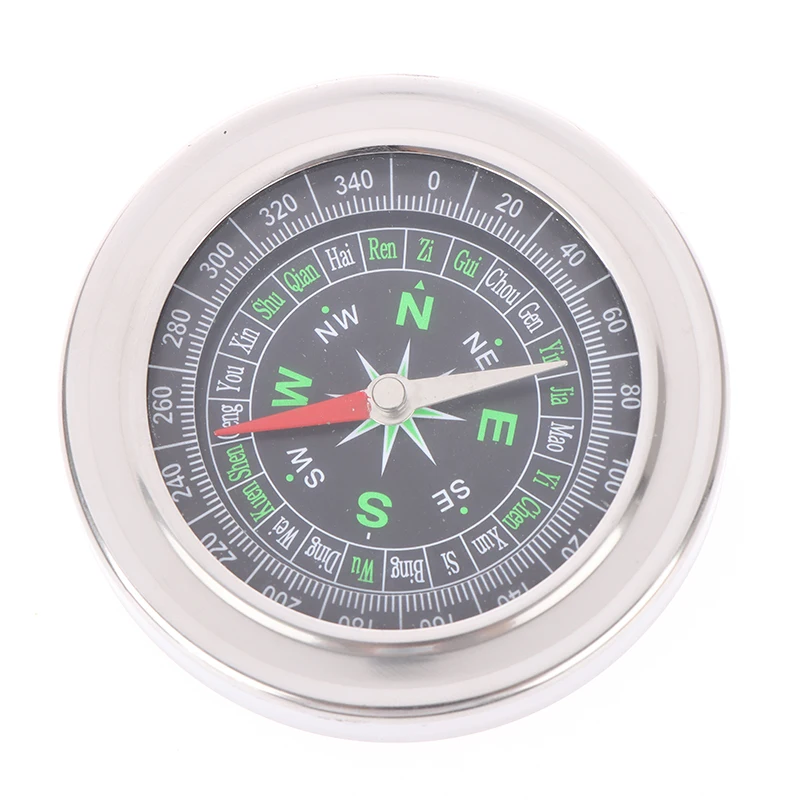 

Metal Stainless Steel Portable Compass Student Outdoor Sports Compass 76mm