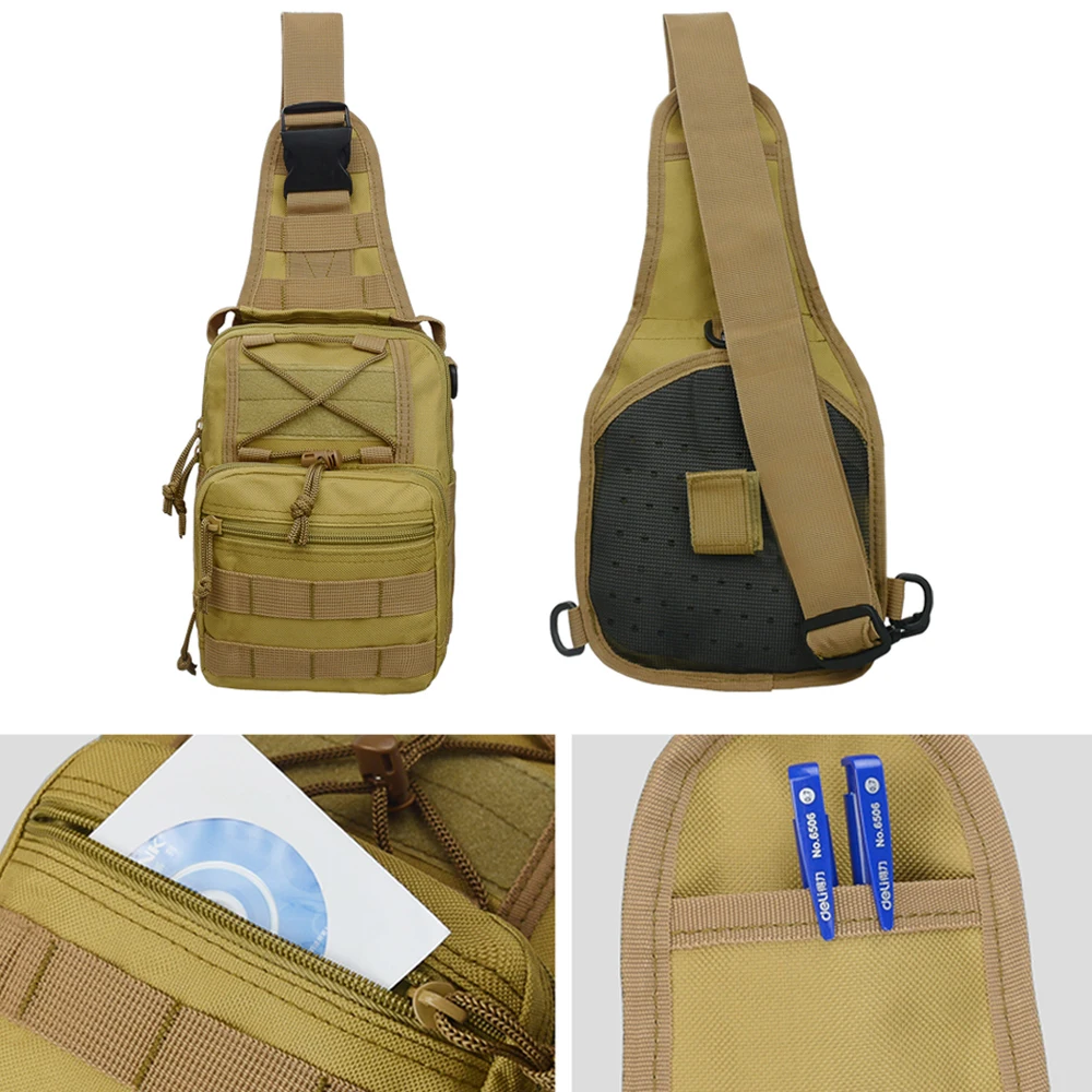 Мужская и женская военная сумка тактические нагрудные сумки унисекс модные