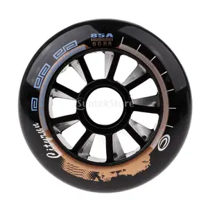 1 шт. запасные колеса для роликовых коньков, аксессуары для катания на коньках, прочные высокоэластичные износостойкие спортивные принадлежности 90100110 мм