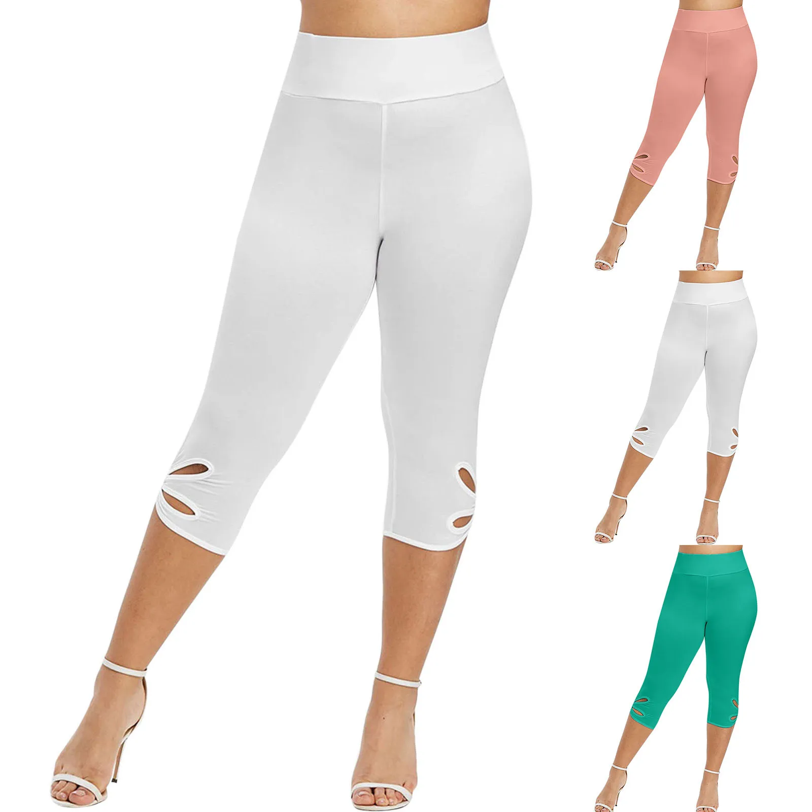 

Sexy Seamless Legging Women Plus Size Solid Hollow Elastic Waist Casual Leggings Pantswoman Sexy High Waist Pants Штаны Женский