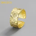 QMCOCO матовая поверхность эллипс серебряного цвета кольца для женщин изменяемый ручной работы женские серебряные аксессуары изящные ювелирные изделия