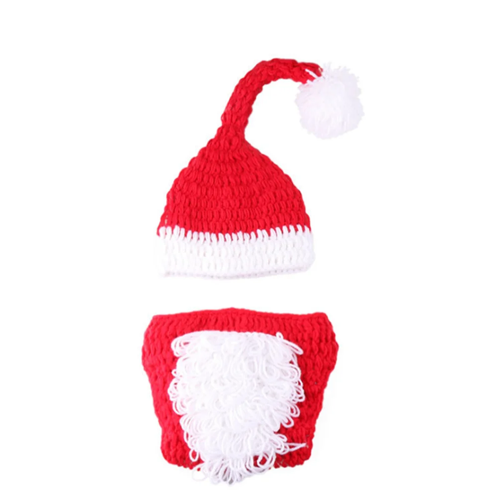 Детский комплект для девочек Рождественский реквизит фотосессии новорожденных