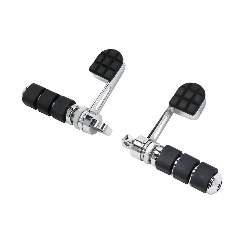 Motorcycle Foot Pegs With Heel Rest For DYNA FXDF FAT BOB FXDC FXDX Softail Fatboy Super Glide FXWG FXR | Автомобили и мотоциклы