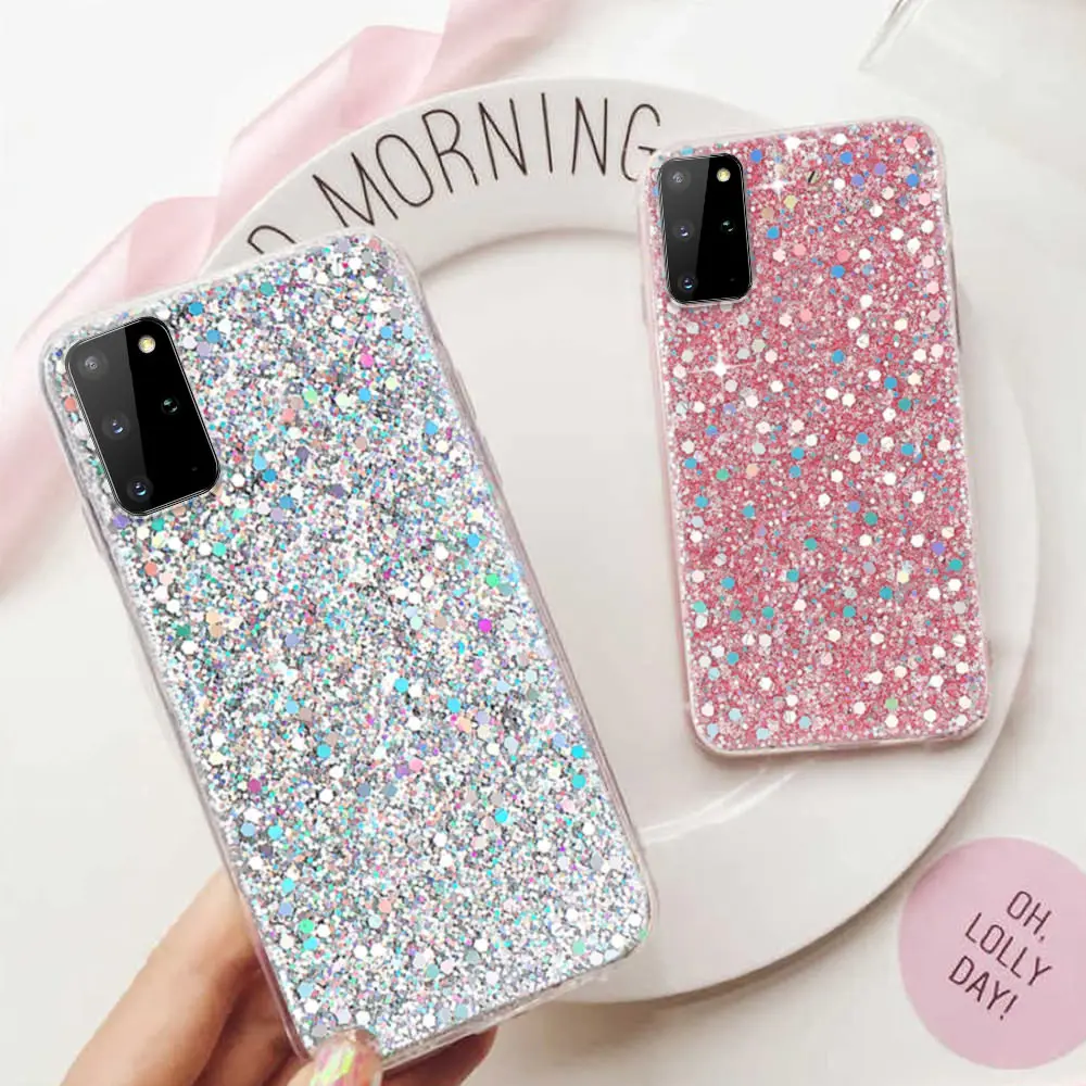 LAPOPNUT блестящий тонкий мягкий резиновый чехол для Samsung Galaxy S20 Ultra S9 Plus S8 S10 S10E S7 Edge