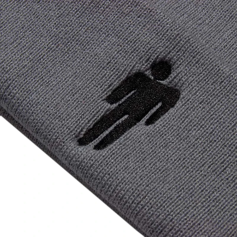 Женская шапка вязаная Шапка-бини шерстяная теплая с вышивкой в стиле хип-хоп