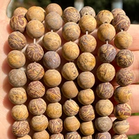 dull polish matte natural elephant skin jasper stone round beads for jewelry making bracelet 15inches 4681012mm pick size