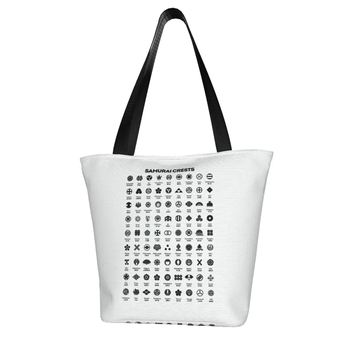 

Bushido Shopping Bag Fashion Vintage Handbag Polyester School Woman Bags