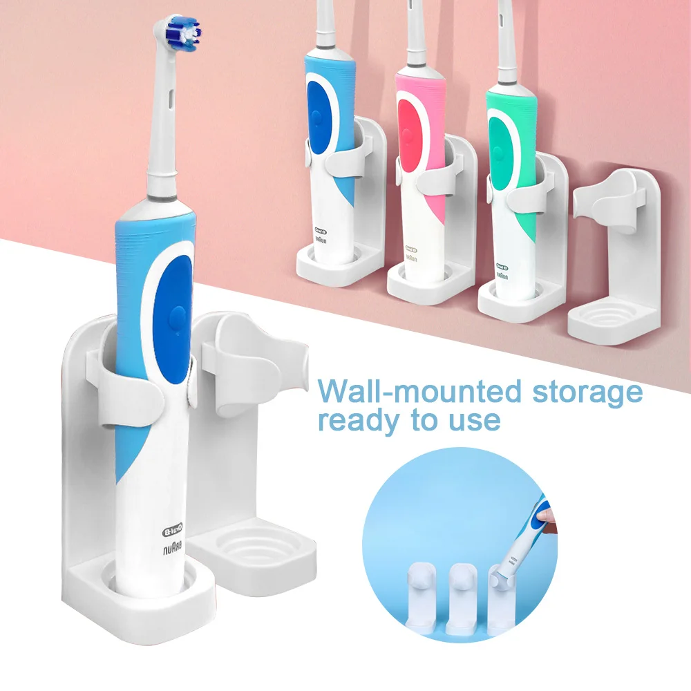 Электрическая настенная подставка для зубных щеток-установленный Не