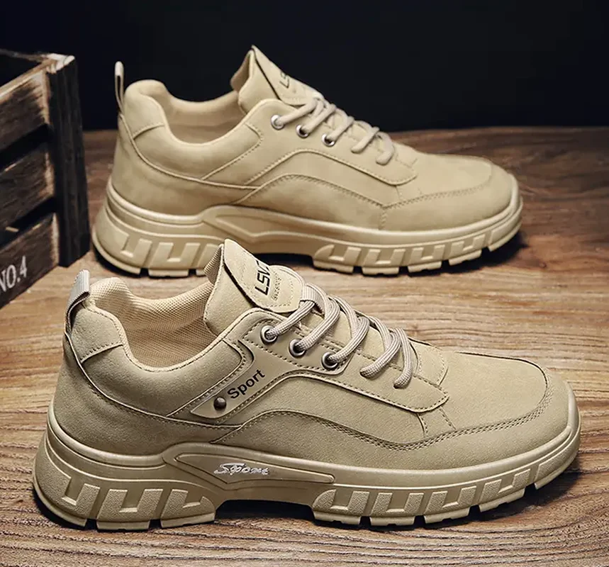 

Fall Retro Men Wear-resistant Board Shoes Fashion Street Personality All-match Men Casual Outdoor Sports Shoes