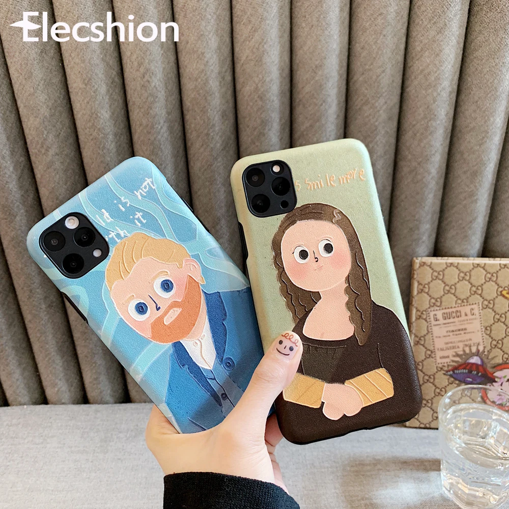 Чехол для телефона с рисунком из мультфильма iPhone 11 Pro Max XS XR винтажный милый мягкий