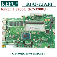 kefu gs440gs540 nmc511 original mainboard for lenovo ideapad s145 15api with 4gb ram ryzen 7 3700u r7 3700u laptop motherboard