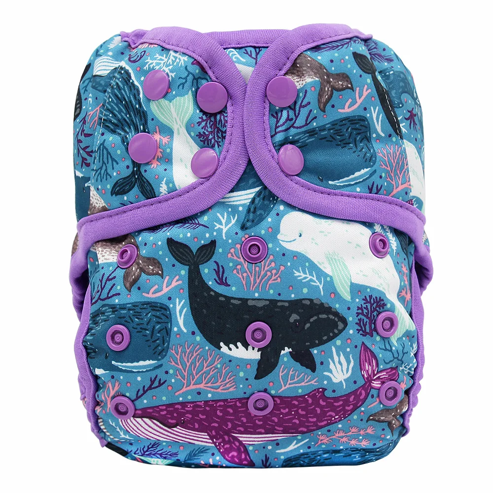 2019 подгузник один размер тканевый водонепроницаемый дышащий моль Многоразовые