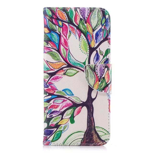 tree Кожаный чехол-книжка из искусственной кожи чехол для Xiaomi mi A1 A2 Lite Red mi 8 8A 7 7A 6 6A Note 8T Note 5, 6, 7, K20 Pro 4 4X чехол-портмоне с функцией подставки чехол для телефона - Цвет: tree