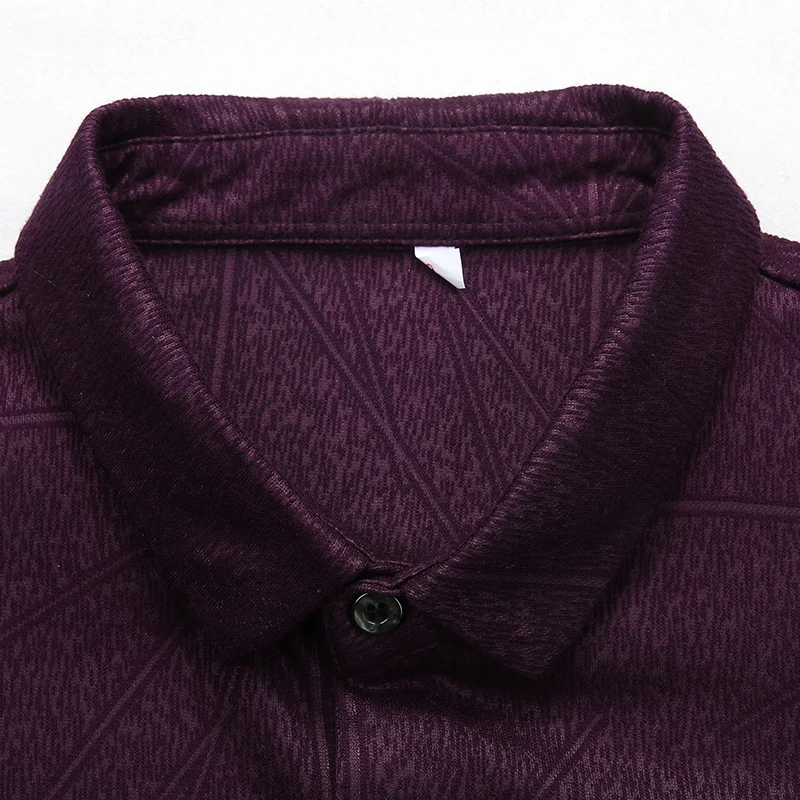 Размера плюс мужская повседневная футболка с длинными рукавами и принтом