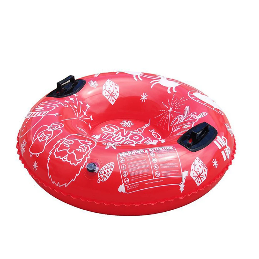 Плавающая Лыжная доска круглая ПВХ надувная Снежная трубка уличная лыжное