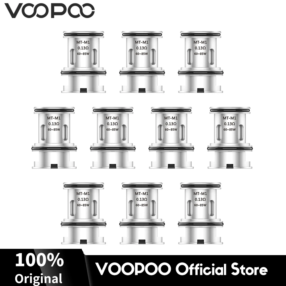 VOOPOO MT M1 Одиночная сетка Maat катушки бака 0.13ом сопротивление головы Vape атомайзер