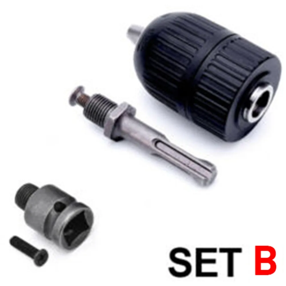 

Workshop Drill Chuck Black Classic Quick Change SDS Plus Shaft Three-jaw