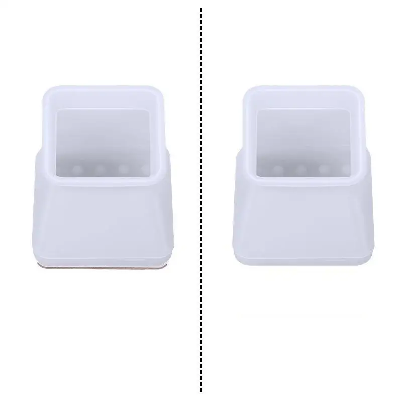 16 шт./лот серая квадратная защитная накладка для мебели табурета нескользящая