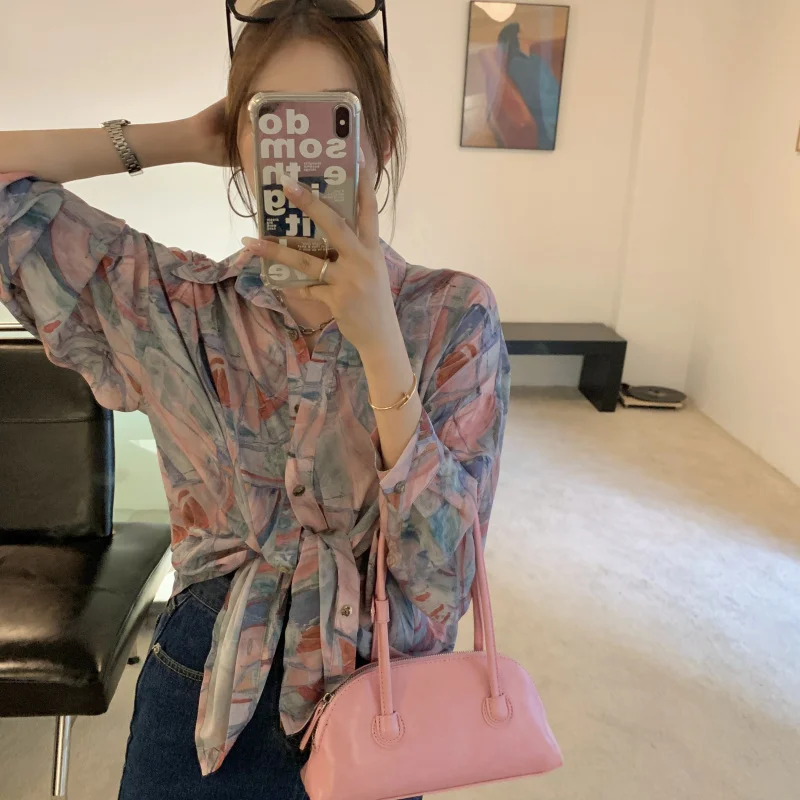 Ледяной синий розовый пятна праздничный Rac | Женская одежда