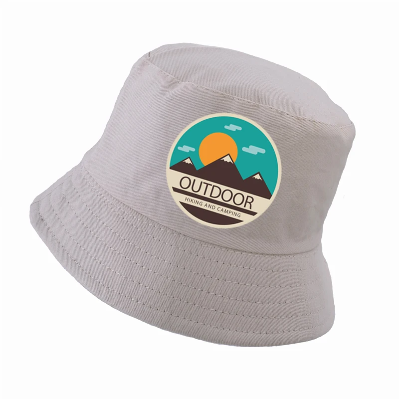 outdoor hiking and camping cap harajuku pop bucket hat Men women sun fisherman hats panama | Аксессуары для одежды