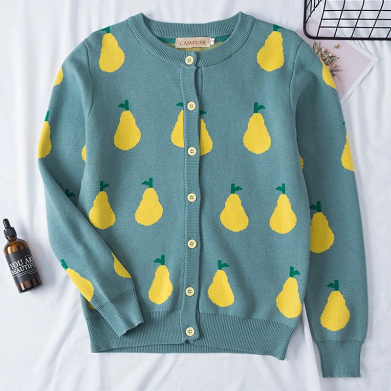 

Autumn Mother Daughter Sweater New Girl Women's Tops Clothes Outfits 2020 Family Matching Mommy and me Cardigan Sweater