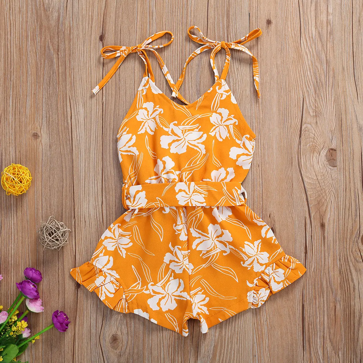 Детская летняя одежда свежие короткие комбинезоны без рукавов на тонких