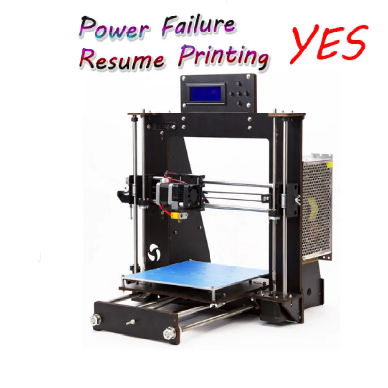 2020 обновлен полный Комитет терроризмом 3D-принтеры Reprap Prusa MK8 i3 DIY Kit MK2A heizung bett 3D