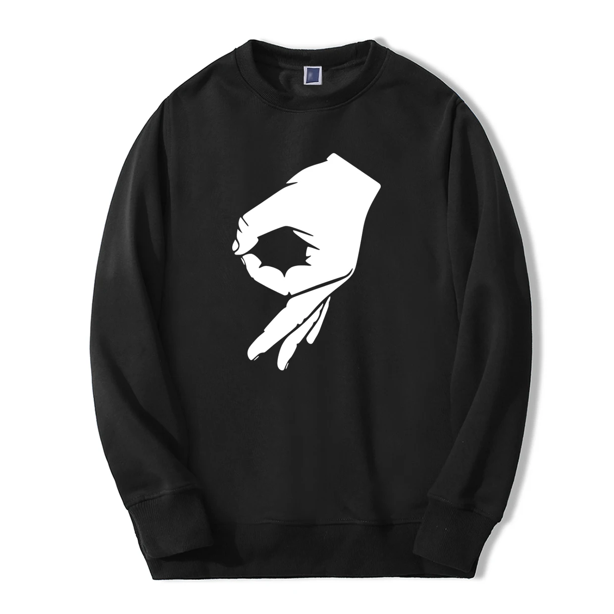 Новинка 2019 весенне зимний модный свитшот Okey с забавным принтом для фитнеса