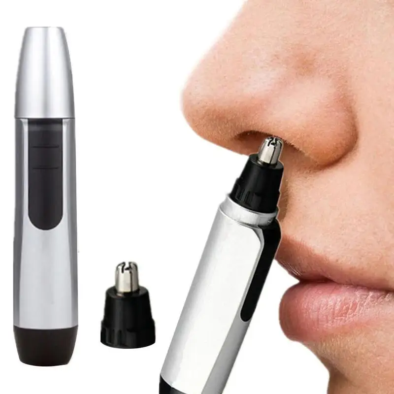 

New Electric Nose Hair Trimmer Ear Neck Nose Eyebrow Trimmer Hair Safe Trimmer Remover Kit Man Care Implement Tool Face Wom B7F7